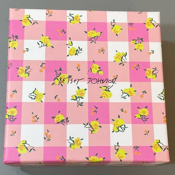 NIB BETSEY JOHNSON EMBELLISHED MUSHROOM DANGLE EARRINGS - Picture 6 of 7